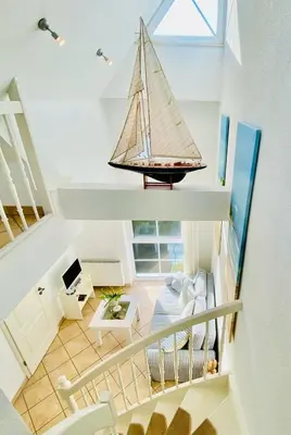 Ein Bett oder Betten in einem Zimmer der Unterkunft Haus Rosenberg