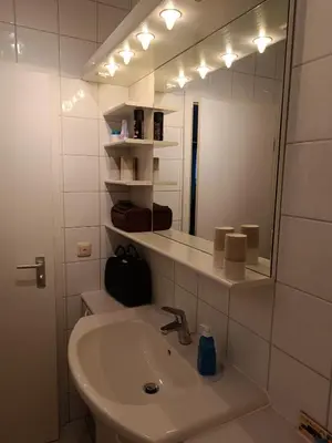 Ein Badezimmer in der Unterkunft Osteemeerchen