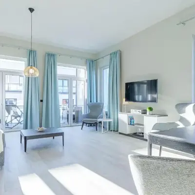 Käptenslounge - Ferienapartment für vier Personen mit Westbalkon und komfortabler Ausstattung