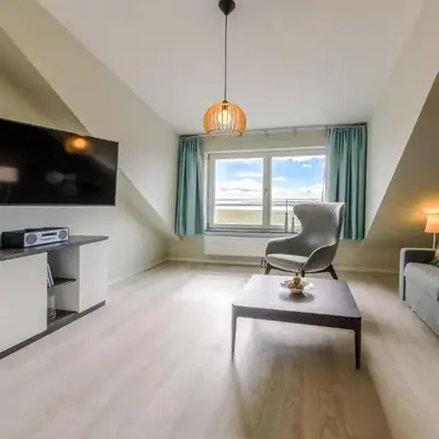 Seebadidylle - 5-Sterne-Ferienwohnung mit Blick auf den Saaler Bodden