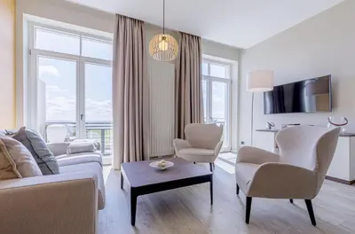 TV/Unterhaltungsangebot in der Unterkunft Ostseefeeling - 5 Sterne Ferienwohnung mit Südbalkon in der Seefahrtschule Wustrow