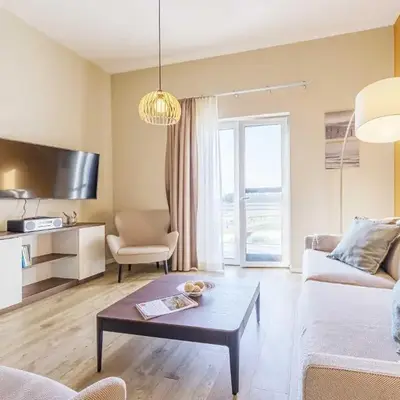 Ankerplatz - 5 Sterne Ferienwohnung mit Blick auf die Ostsee