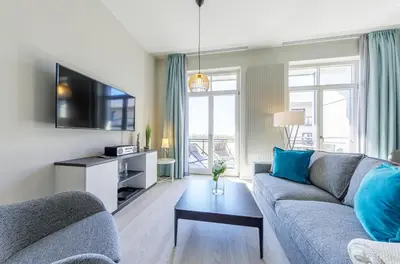 TV/Unterhaltungsangebot in der Unterkunft MEERGLÜCK - Unvergesslicher Urlaub in der ruhig gelegenen Ferienwohnung mit Blick auf die Ostsee