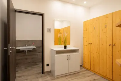 Ein Badezimmer in der Unterkunft Sommerblume - 5 Sterne Ferienwohnung mit Blick über die Dünen zur Ostsee