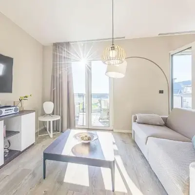 Sommerblume - 5 Sterne Ferienwohnung mit Blick über die Dünen zur Ostsee