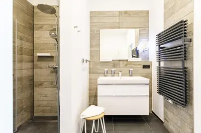 Ein Badezimmer in der Unterkunft Ostseedomizil - 5 Sterne Ferienwohnung Ihr Rückzugsort zwischen Ostsee und Bodden
