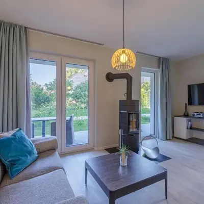 5 Sterne Ferienwohnung Große Strandburg - Wellnessurlaub zwischen Ostsee und Bodden