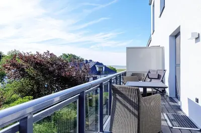 Ein Balkon oder eine Terrasse in der Unterkunft Vasco da Gama Suite - Erleben Sie den Sonnenaufgang wie ein Seefahrer