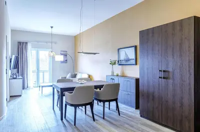 TV/Unterhaltungsangebot in der Unterkunft Magelan Suite - 5 Sterne Ferienwohnung mit Balkon für 3 Personen