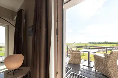 Ein Balkon oder eine Terrasse in der Unterkunft Störtebeker Suite 5-Sterne-Urlaub an der Ostsee