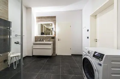 Grundriss der Unterkunft Seerose 5-Sterne-Ferienwohnung Erholung zwischen Ostsee und Bodden
