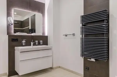 Ein Badezimmer in der Unterkunft Ferienwohnung Gänseblümchen Im Herzen der Halbinsel Fischland-Darß-Zingst