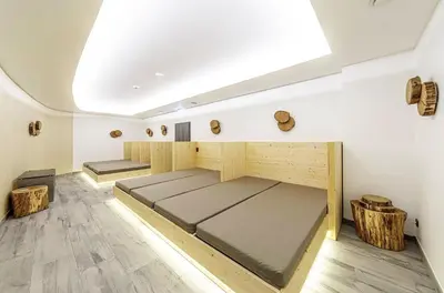 Grundriss der Unterkunft Große Stranddüne - 5 Sterne Apartment mit Balkon