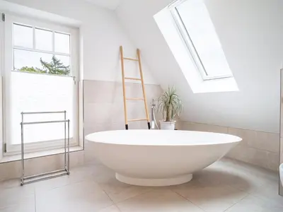 Ein Badezimmer in der Unterkunft UNS VAGELHUS
