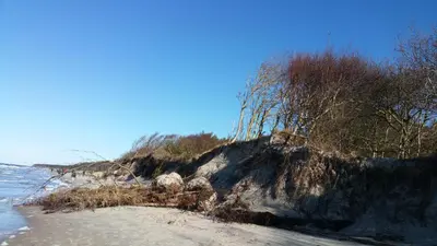 Naturlandschaft in der Nähe des Ferienhauses