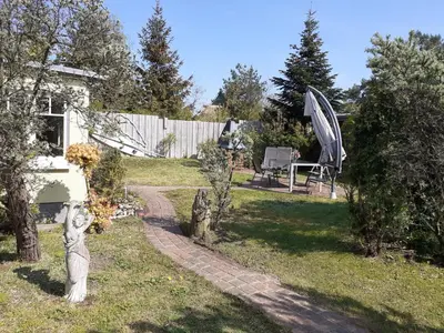 Ein Garten an der Unterkunft Ferienhaus 
