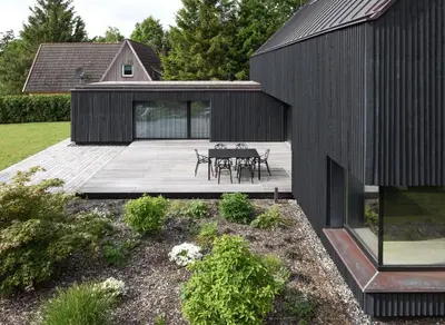 Ein Garten an der Unterkunft Quartier Wieck11