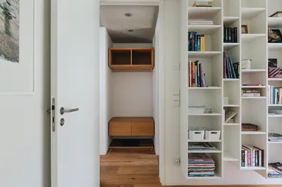 Die Bibliothek im Ferienhaus