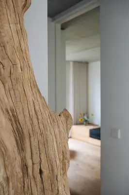 Ein Bett oder Betten in einem Zimmer der Unterkunft WIECKin