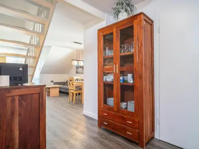 Die Bibliothek in der Ferienwohnung