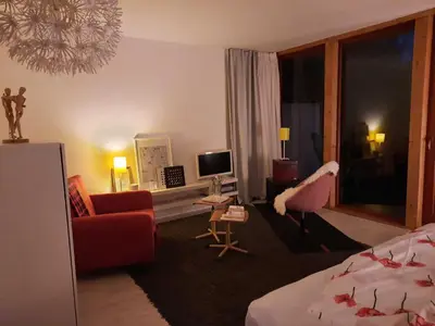 TV/Unterhaltungsangebot in der Unterkunft Ferienwohnung 