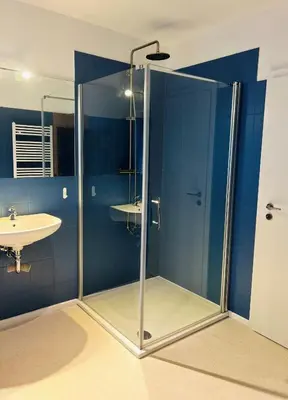 Ein Badezimmer in der Unterkunft Ferienhaus Landleven