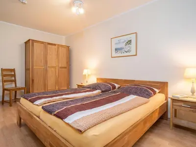 Ein Bett oder Betten in einem Zimmer der Unterkunft Villa Sonja - Wohnung 07