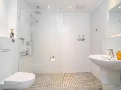Ein Badezimmer in der Unterkunft Villa Sonja - Wohnung 07