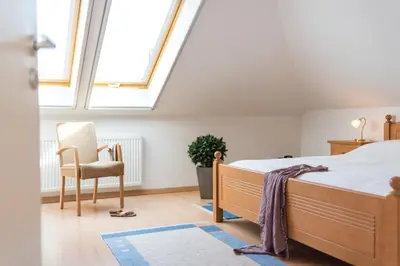 Ein Bett oder Betten in einem Zimmer der Unterkunft Likedeeler Weg 1 Whg 24 - b68655