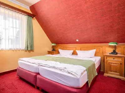 Ein Bett oder Betten in einem Zimmer der Unterkunft Haus Brise