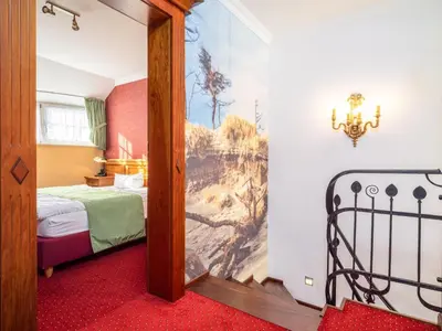 Ein Bett oder Betten in einem Zimmer der Unterkunft Haus Brise