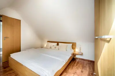 Ein Bett oder Betten in einem Zimmer der Unterkunft Buhne 9