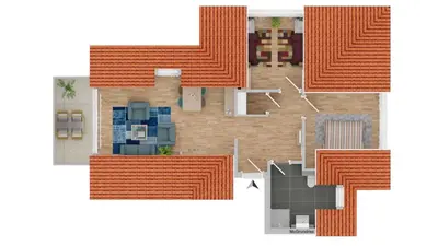 Grundriss der Unterkunft Ostseezauber