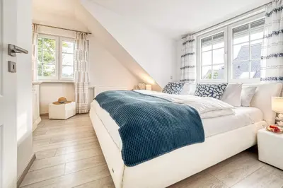 Ein Bett oder Betten in einem Zimmer der Unterkunft Rosenberg 27