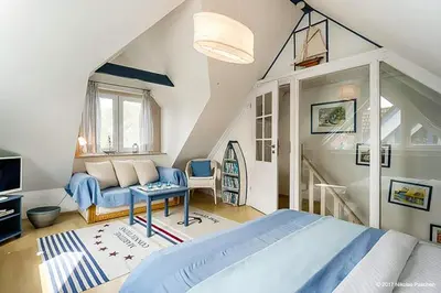 Ein Bett oder Betten in einem Zimmer der Unterkunft Aabenraa 1 4