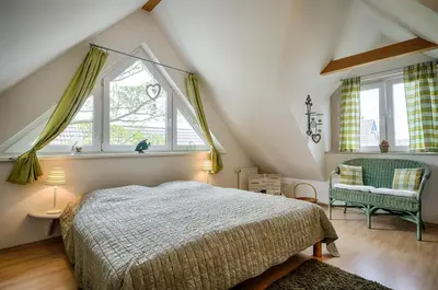 Ein Bett oder Betten in einem Zimmer der Unterkunft Aabenraa 2 4