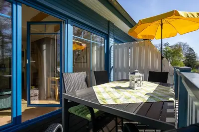 Ein Patio oder anderer Außenbereich in der Unterkunft Aabenraa 2 4