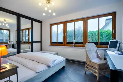 Ein Bett oder Betten in einem Zimmer der Unterkunft Meeresbrise