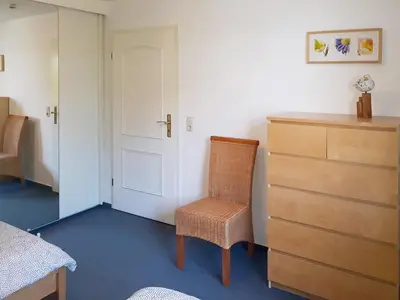 Ein Sitzbereich in der Unterkunft Mühlenpark 1 Mühlenpark Haus 4 Wo 13