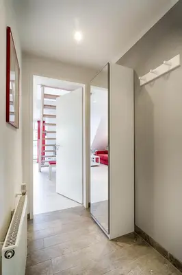 Ein Bett oder Betten in einem Zimmer der Unterkunft Trident Wohnung 2