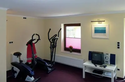 Das Fitnesscenter und/oder die Fitnesseinrichtungen in der Unterkunft Haus Lili-Marleen