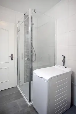Ein Badezimmer in der Unterkunft Mühlenpark 2 Mühlenpark Haus B Wo 8