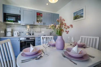 Küche/Küchenzeile in der Unterkunft Mühlenpark 1 Mühlenpark Haus 3 Wo 12