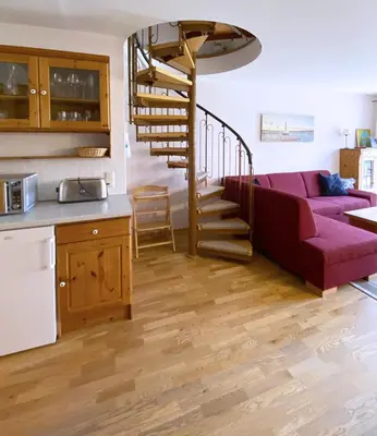Küche/Küchenzeile in der Unterkunft Ferienhaus Georg