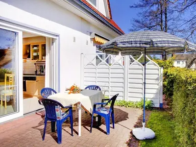 Ein Patio oder anderer Außenbereich in der Unterkunft Haus Nordlicht