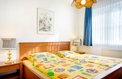 Ein Bett oder Betten in einem Zimmer der Unterkunft Mühlenstraße 3 a Wohnung 1