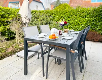 Essen in der Ferienwohnung oder in der Nähe