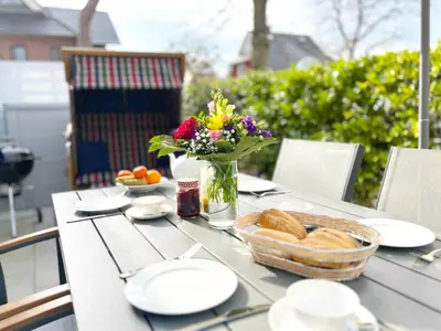Essen in der Ferienwohnung oder in der Nähe