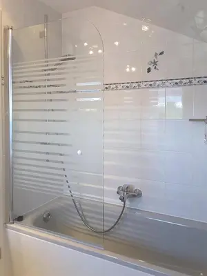 Ein Badezimmer in der Unterkunft Kapitänshaus Mühlenpark Haus 6 Wo 26