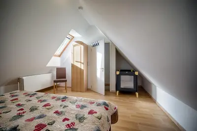 Ein Bett oder Betten in einem Zimmer der Unterkunft Trident Wohnung 3